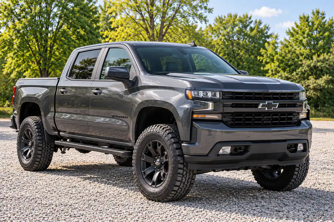 Illustrative lifted pickup